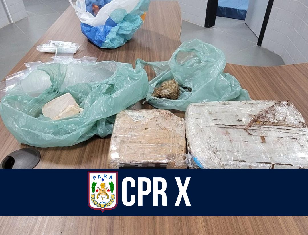 CPR X: 15° BPM prende homem por tráfico de drogas em Itaituba