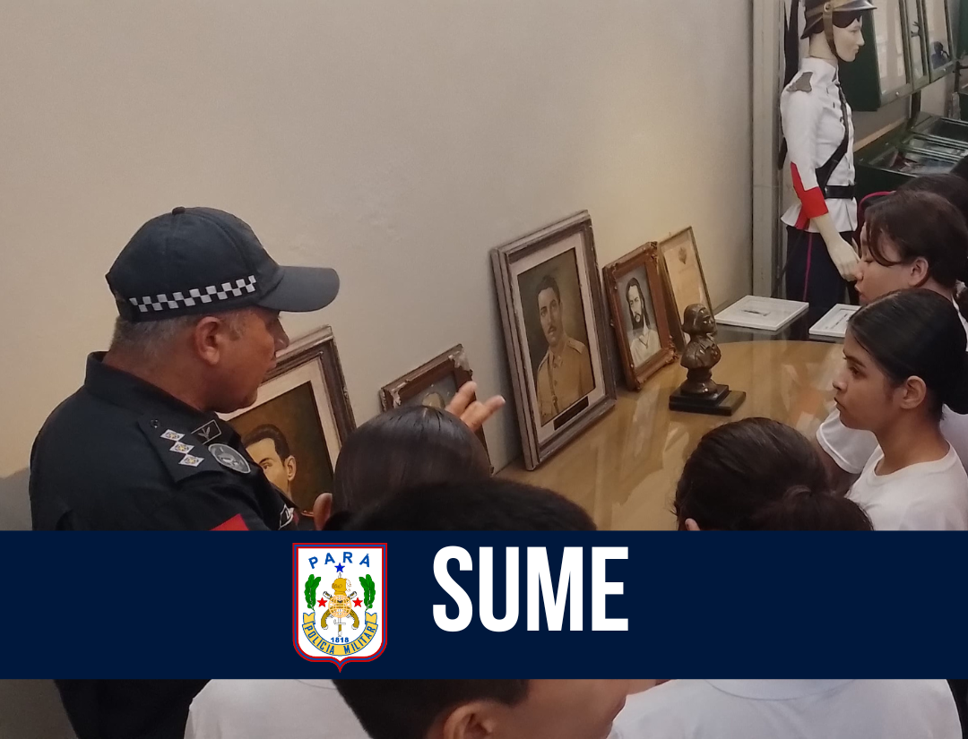 SUME: Alunos do Programa de Supervisão Militar Educacional visitam Centro de Memória da PMPA