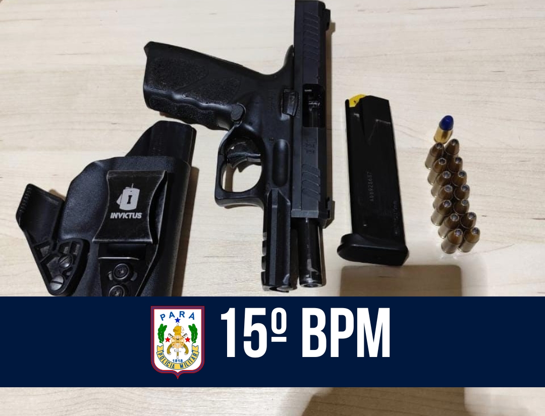 15º BPM atua em ocorrência por disparo de arma de fogo em via pública