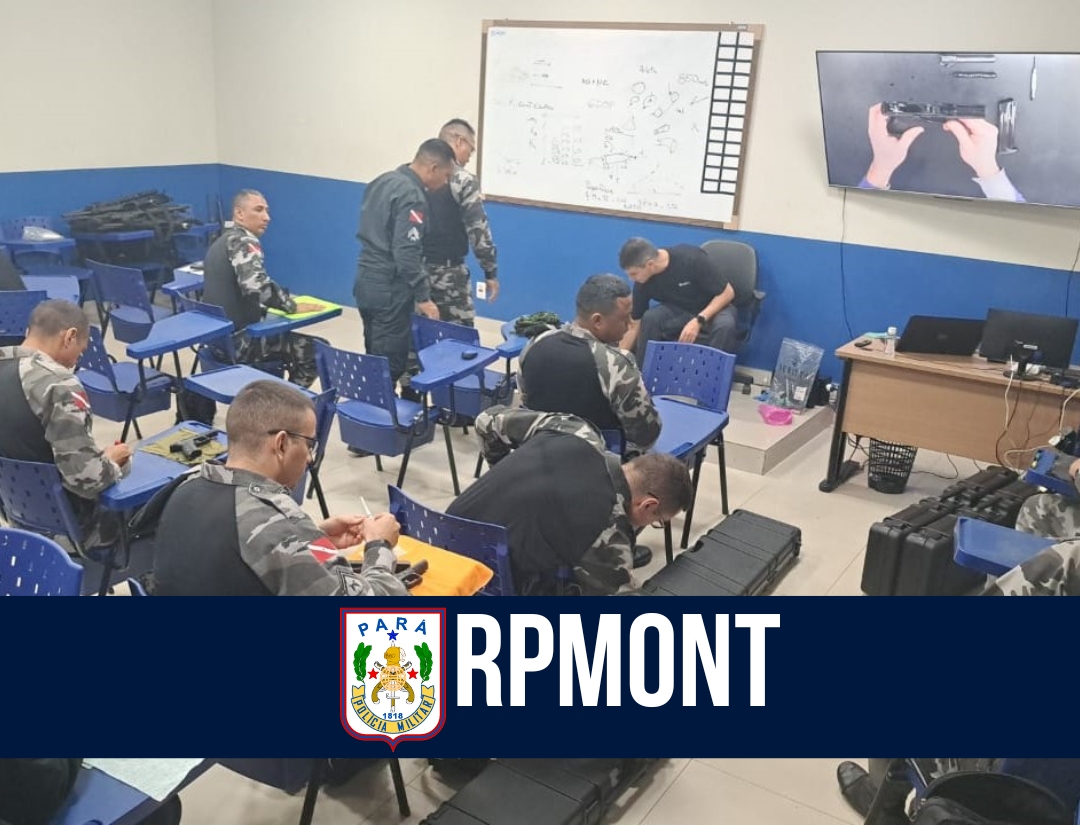 Capacitação: RPMont qualifica efetivo para manutenção de armamentos