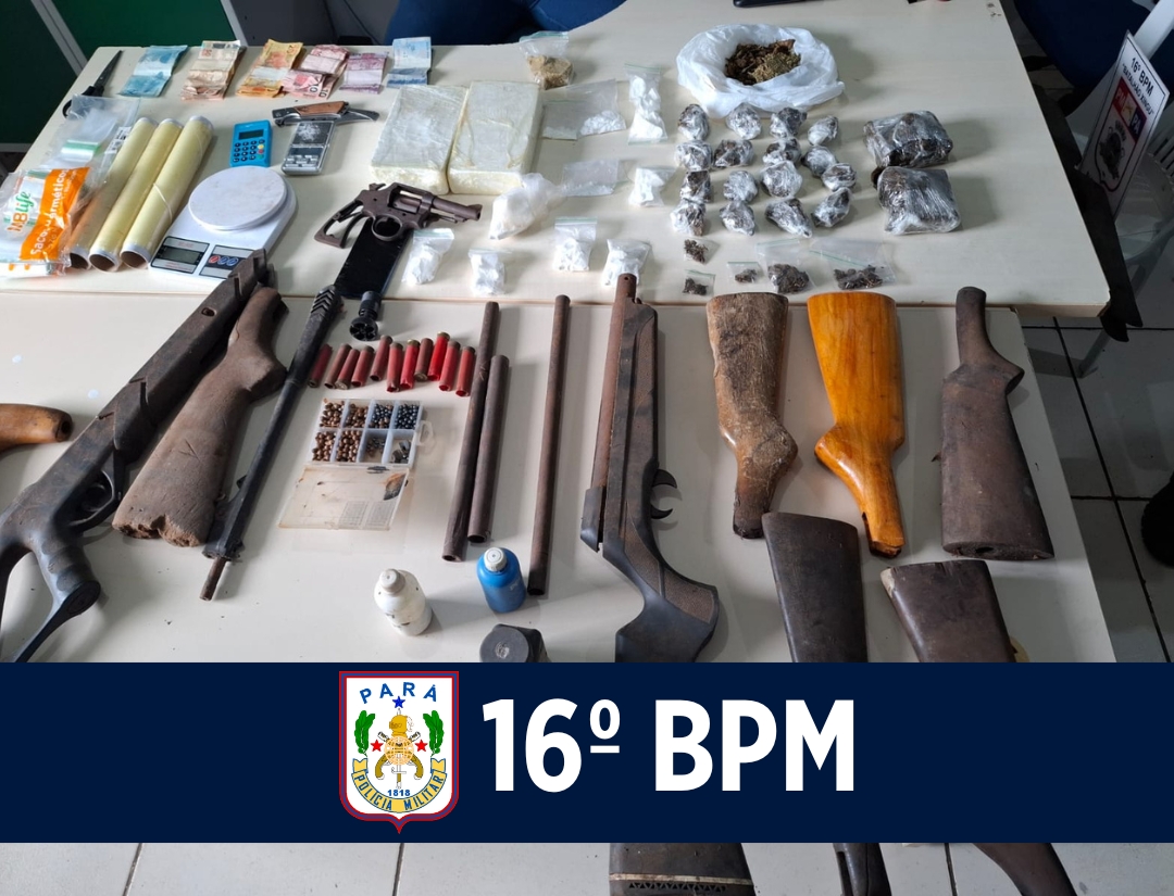 16º BPM age em operações no combate à criminalidade em Altamira