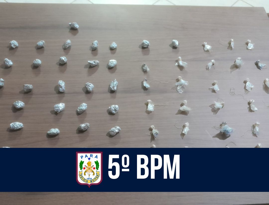 5° BPM combate o tráfico de drogas em Castanhal