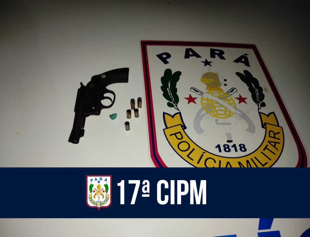 Em Placas, 17ª CIPM prende dupla por tentativa de homicídio e apreende drogas e arma de fogo
