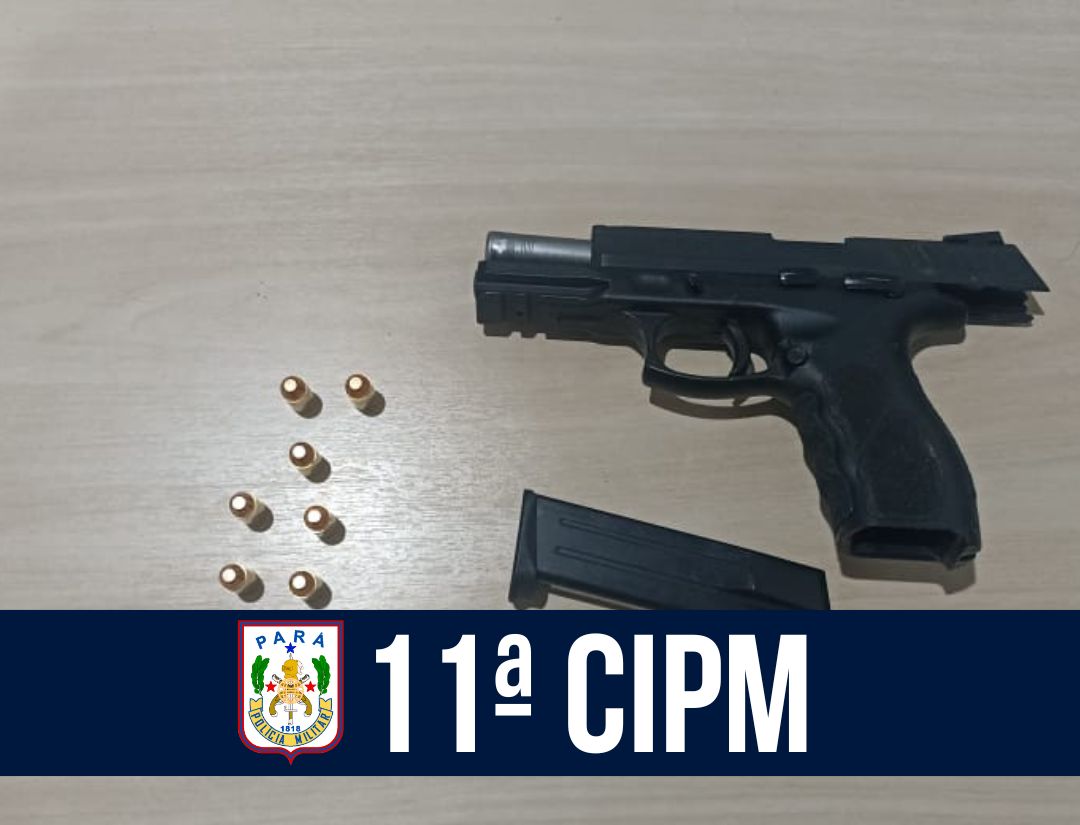 11ª CIPM prende suspeito de homicídio em Rondon do Pará