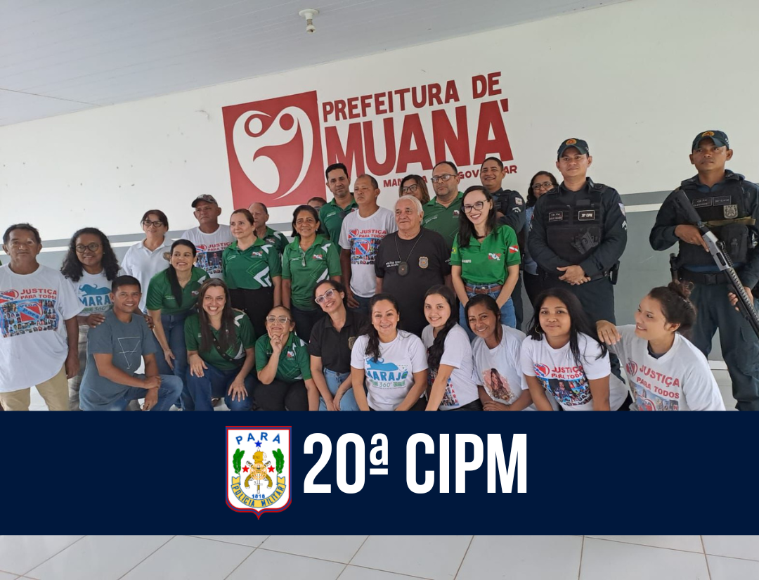 20ª CIPM participa de ação social e palestra no município de Muaná