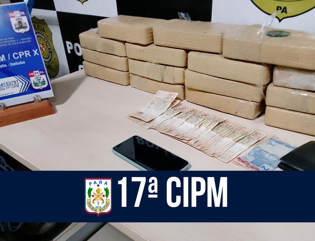 17ª CIPM prende suspeito com 15 kg de entorpecentes em Rurópolis