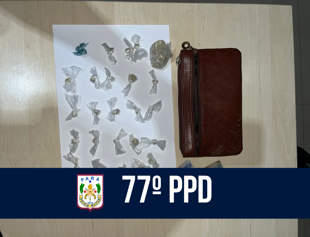 77º PPD prende homem por tráfico de drogas em Gurupá