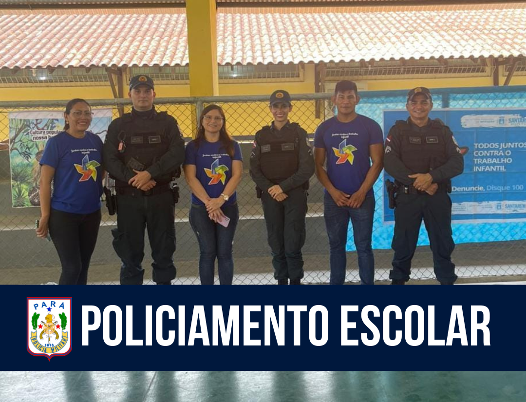 Em Santarém, Policiamento Comunitário Escolar participa da 2ª Semana do Judiciário Fraterno