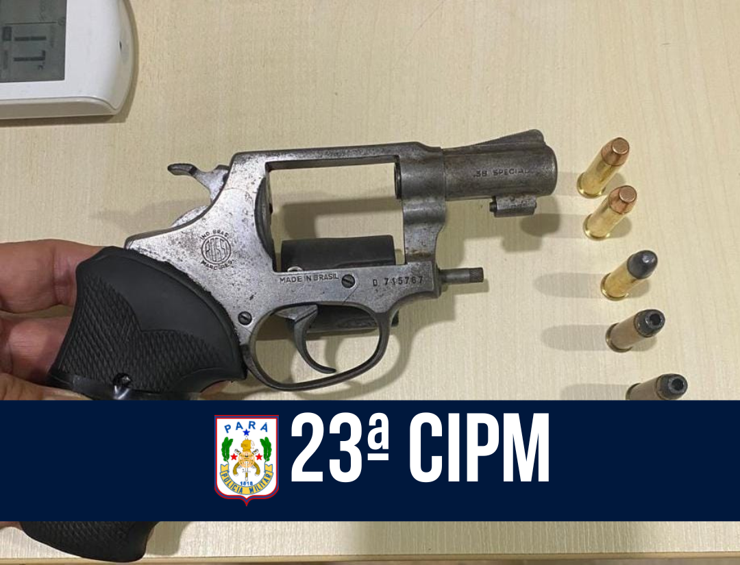 23ª CIPM prende suspeito de violência doméstica em Novo Repartimento