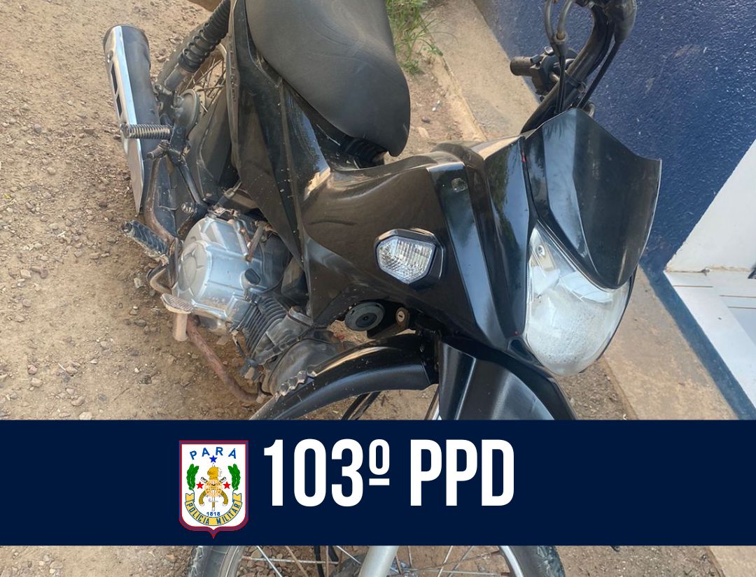 Em Itaituba, 103º PPD apreende drogas e recupera motocicleta furtada