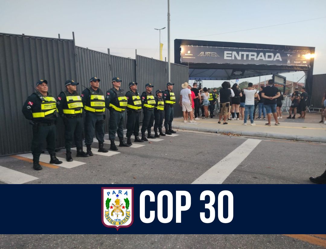 Polícia Militar garante segurança em mega evento que inicia contagem regressiva para COP 30