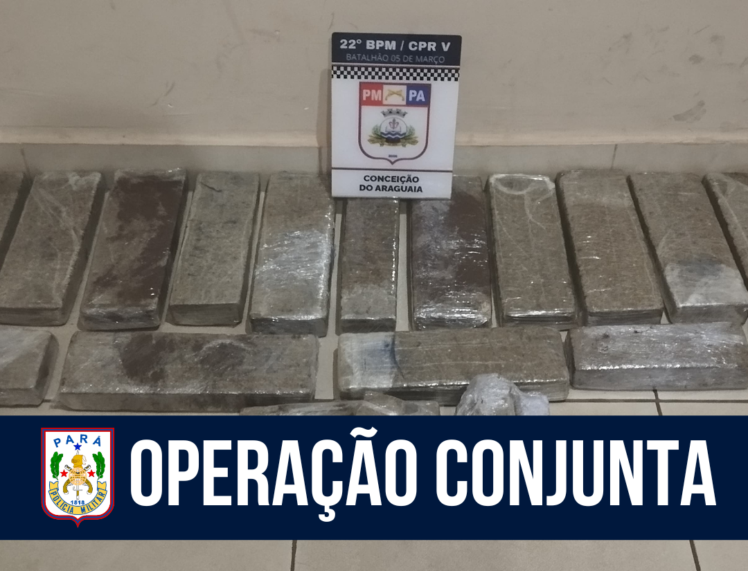 Operação Conjunta: PM e SEFA prendem homem por tráfico de drogas em Conceição do Araguaia