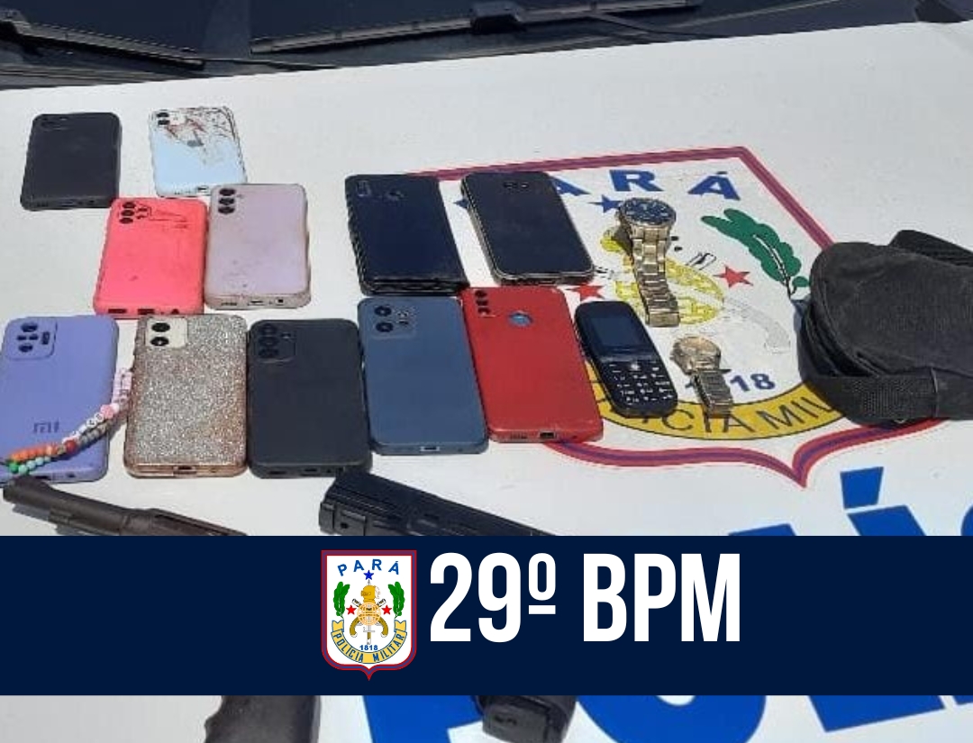 29° BPM: Motopatrulhamento prende homem e apreende arma, munições e drogas 