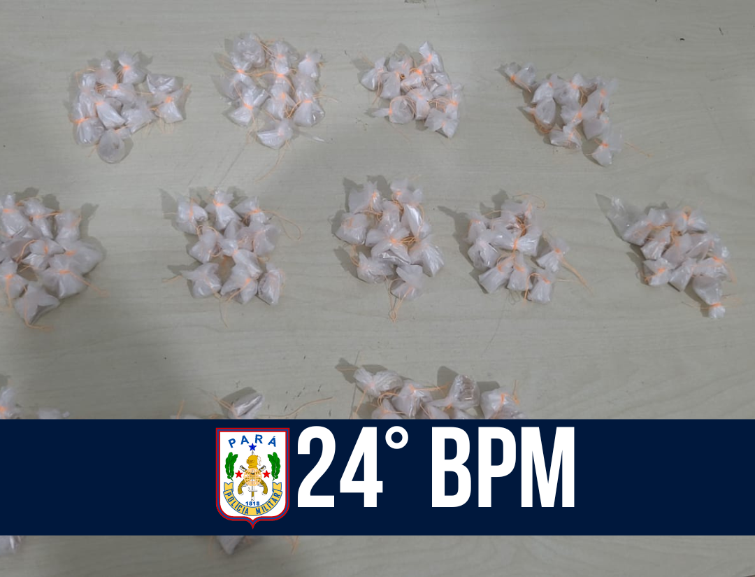 24ºBPM: Quatro homens foram presos suspeitos por tráfico de entorpecentes