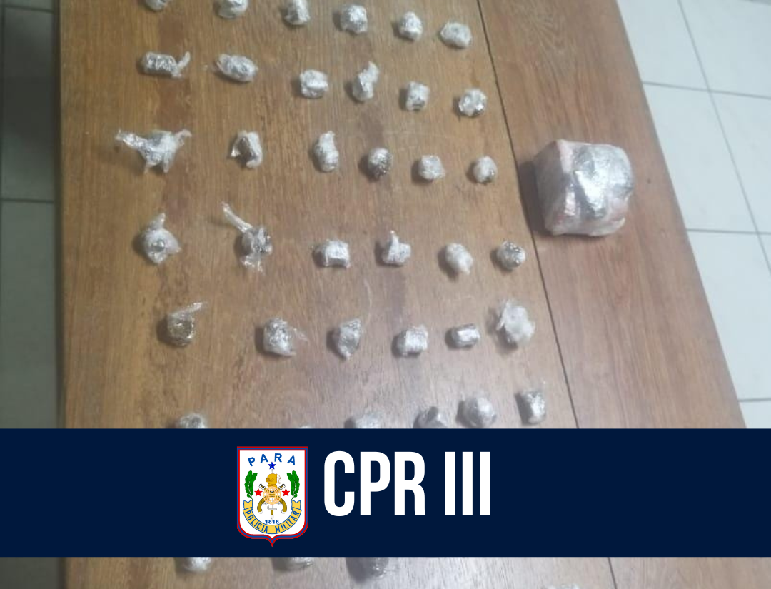 5º BPM prende homem por tráfico de drogas em Castanhal