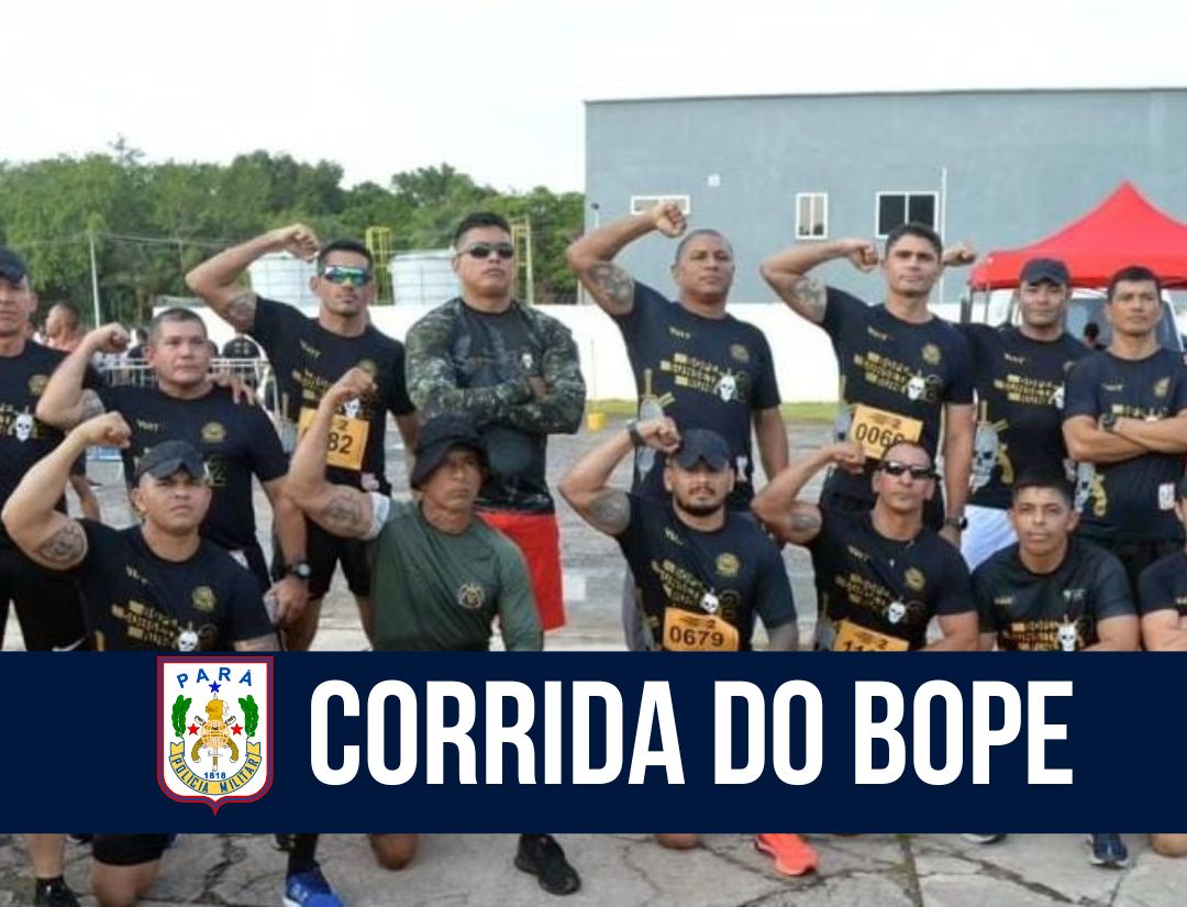 PMPA incentiva prática de esporte e promove 3ª edição da corrida do BOPE