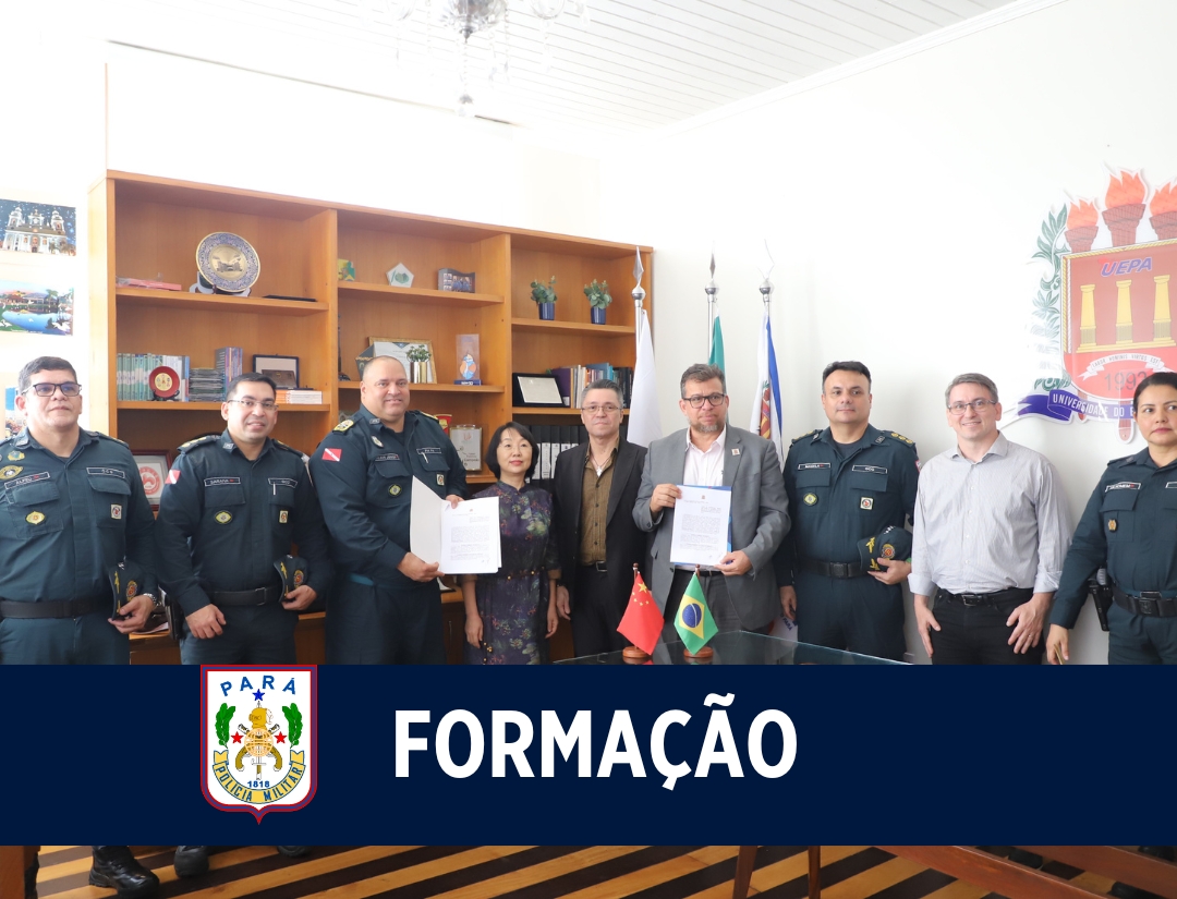 PMPA e UEPA celebram acordo para capacitar policiais militares em idiomas para COP 30