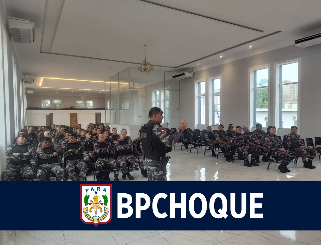 PM promove instrução sobre liderança situacional ao efetivo do BPCHOQUE