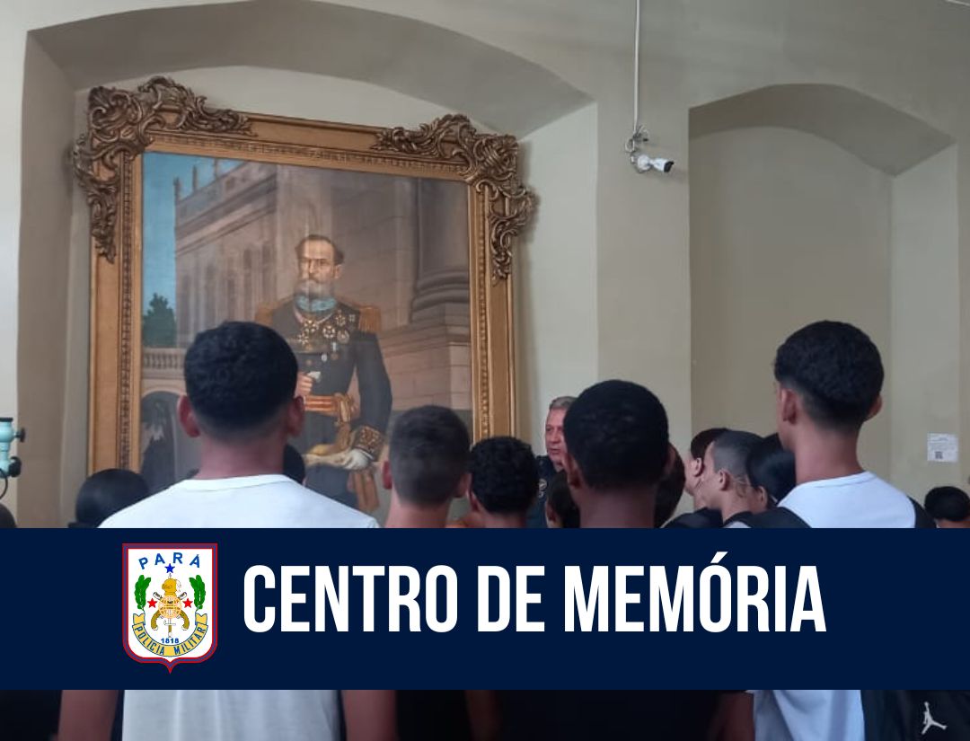 Em Belém, alunos visitam o Centro de Memória da PMPA