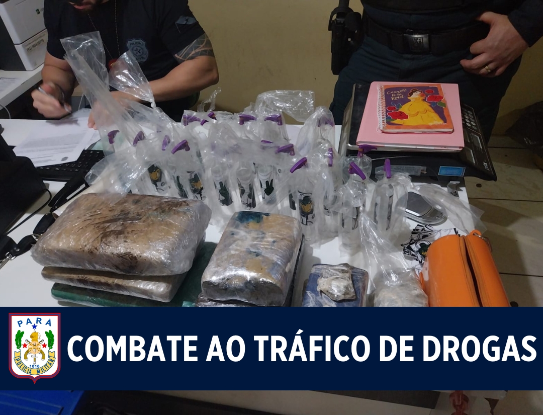 Mais de 6kg de entorpecentes são apreendidos em Redenção
