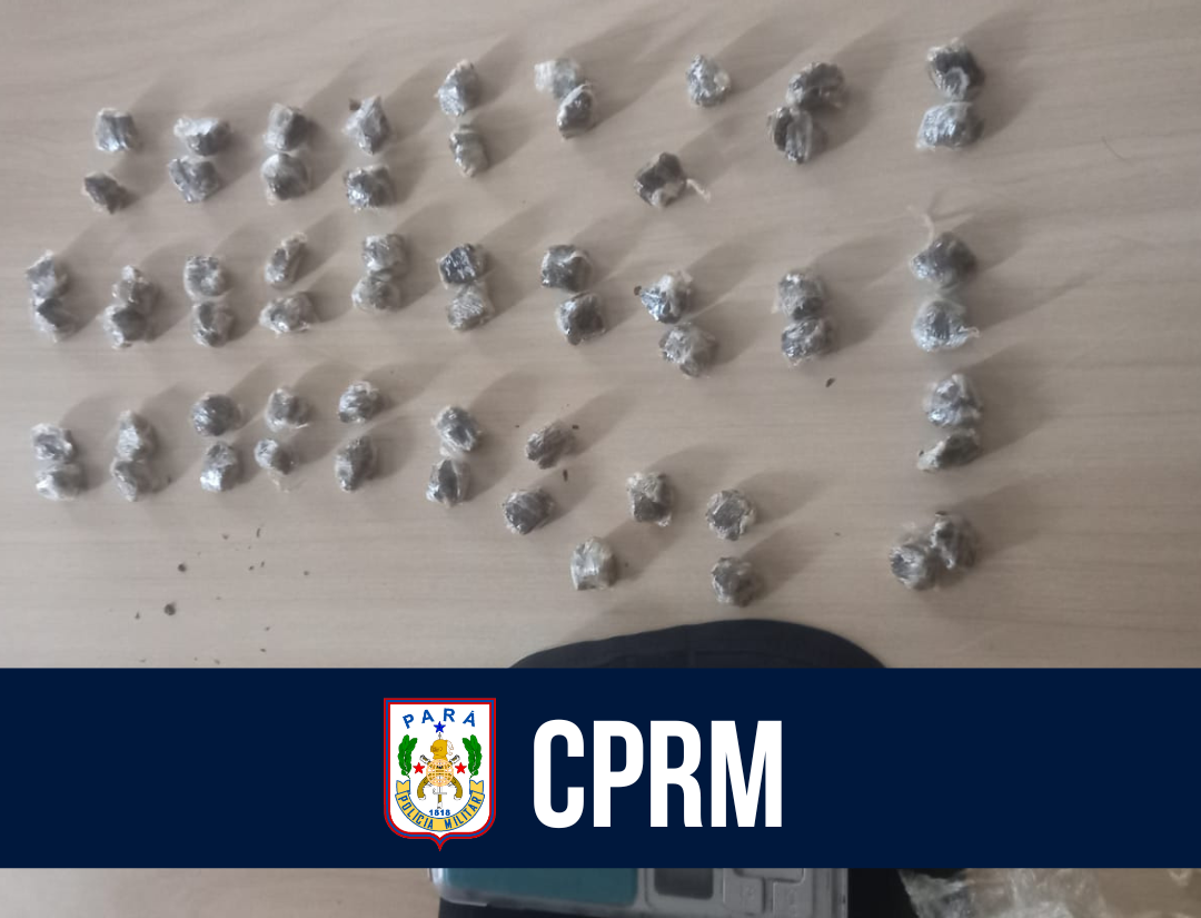 CPRM: 29º BPM prende homem por tráfico de drogas em Ananindeua