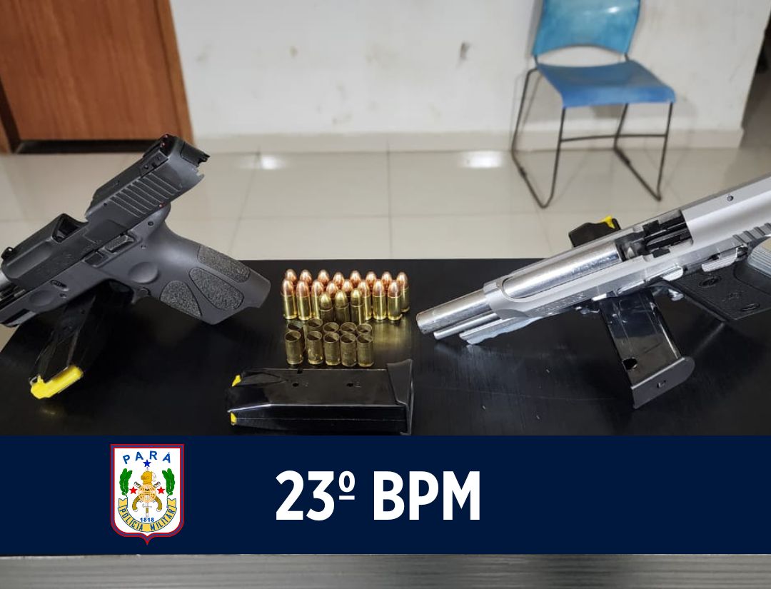 23º BPM prende homem por violência doméstica e porte ilegal de arma de fogo em Parauapebas