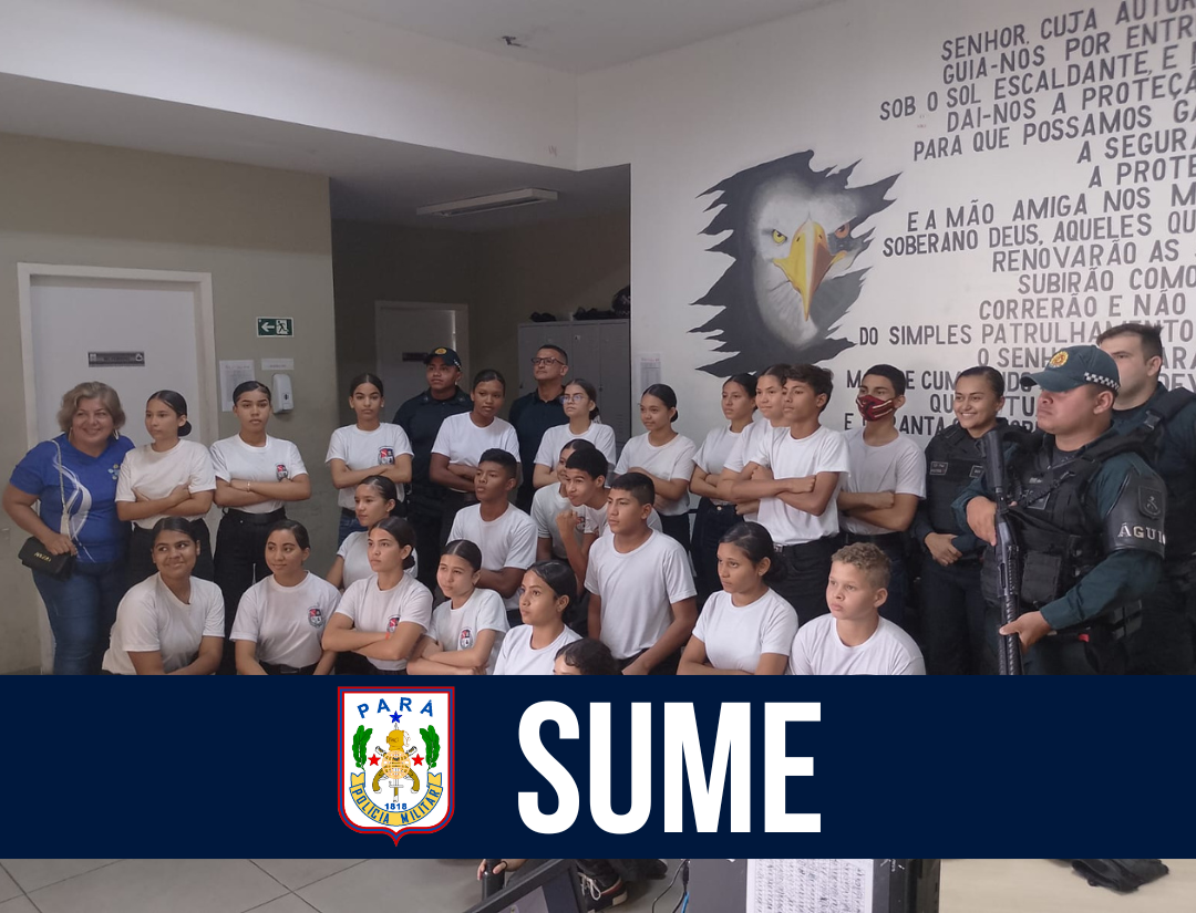 SUME: alunos visitam Centro de Memória da PMPA