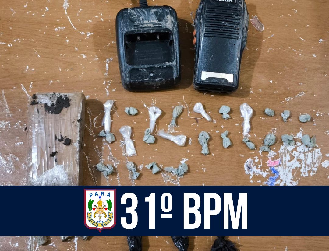 31° BPM emprega motopatrulhamento no combate ao tráfico de drogas em Abaetetuba