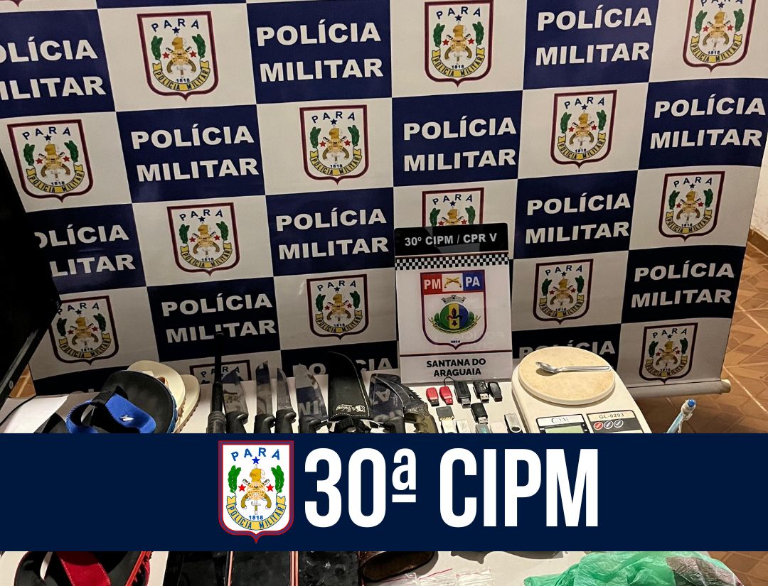 30ª CIPM: Atua no combate ao tráfico de drogas