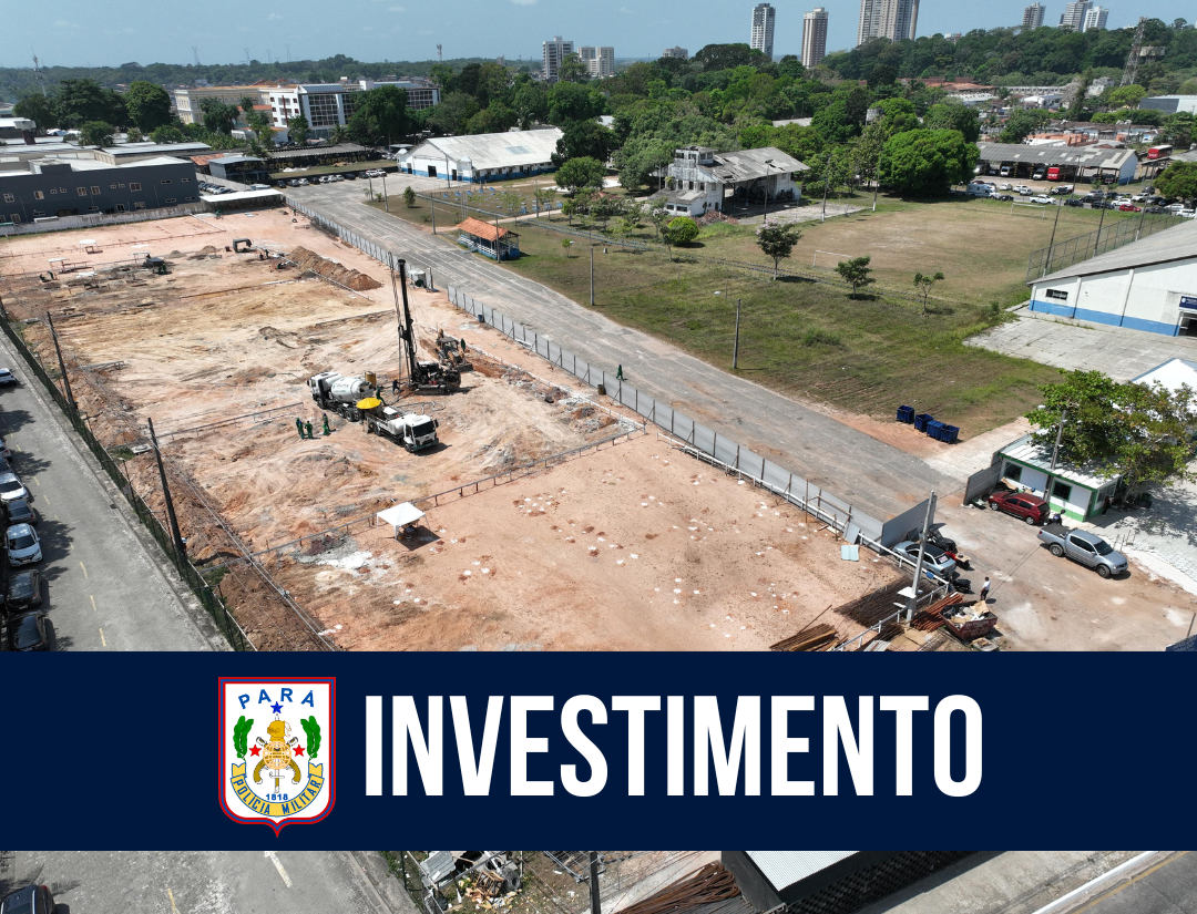 Modernização e ensino: Comando da PM visita obras do novo CFAP, em Belém