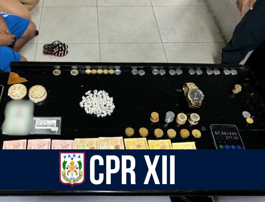 CPR XII: 32ªCIPM apreende entorpecentes na Ilha do Marajó