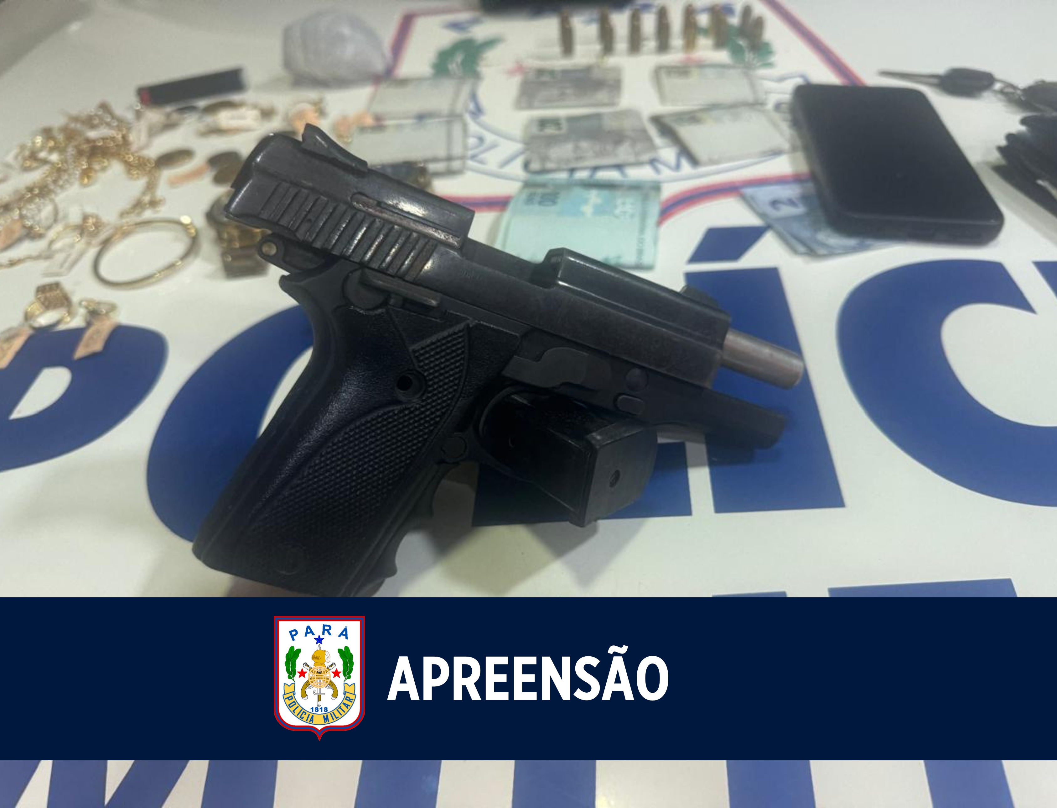 PM liberta refém e prende assaltante em Tracuateua