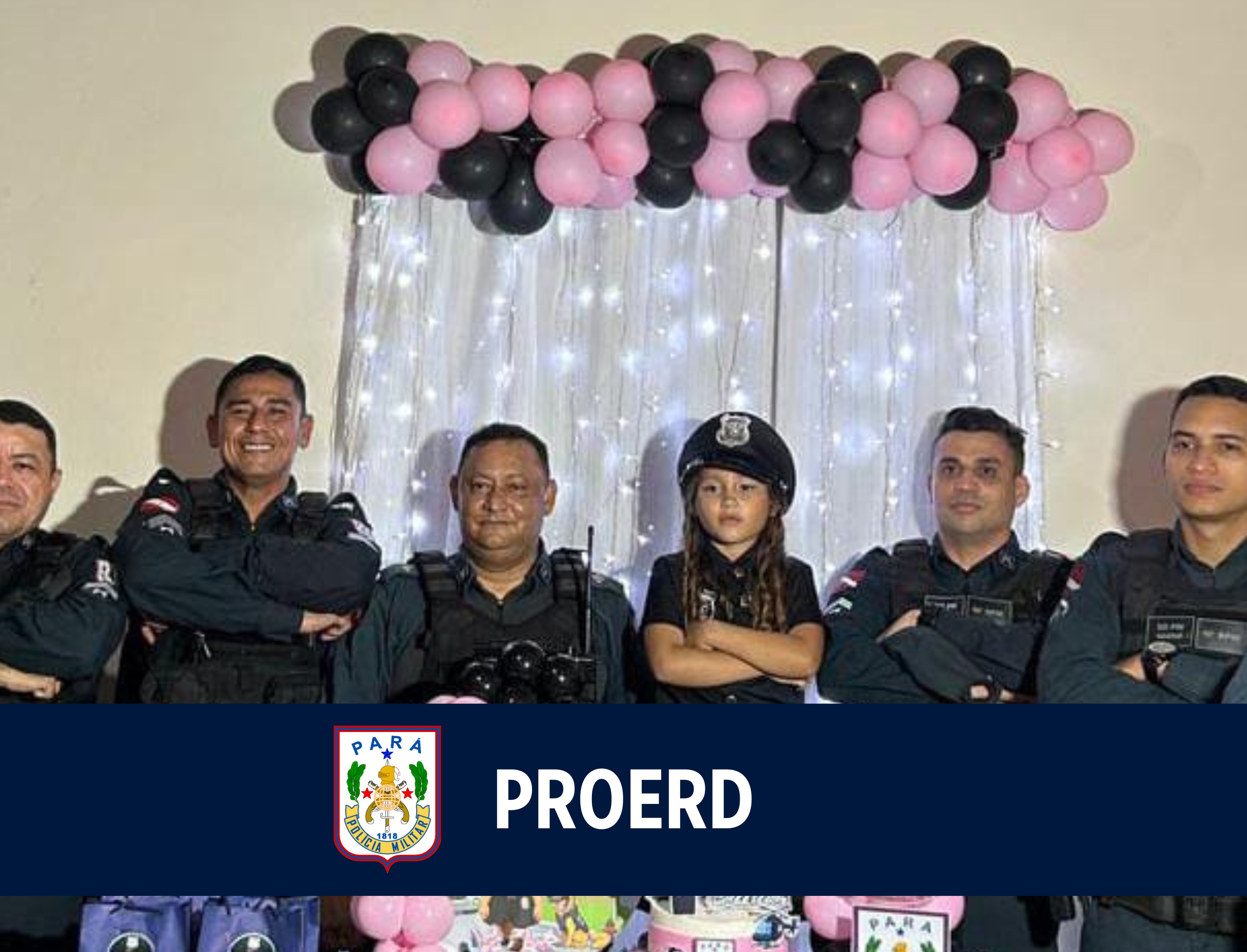 PROERD: 10º BPM celebra aniversário de criança, em Icoaraci