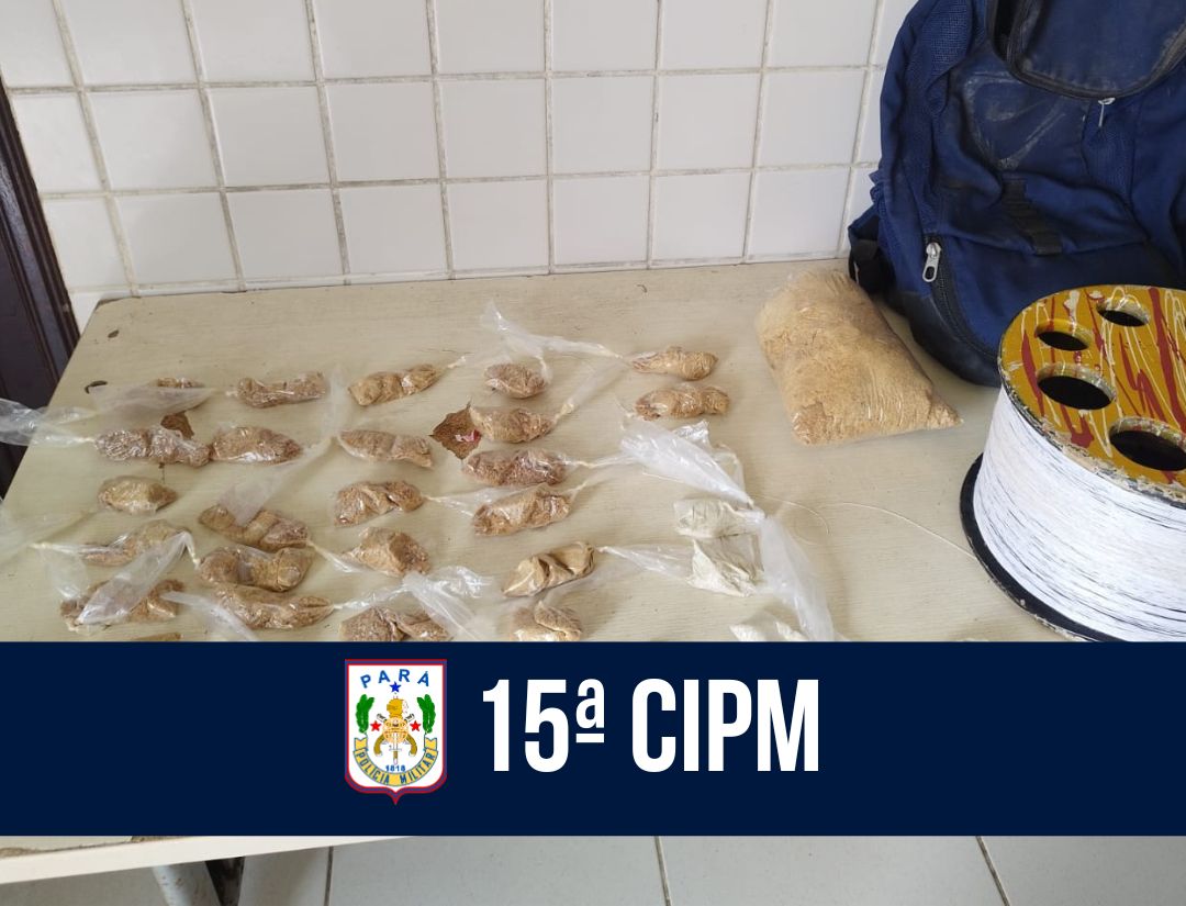 Em Augusto Corrêa, 15ª CIPM apreende mais de 1 kg de cerol