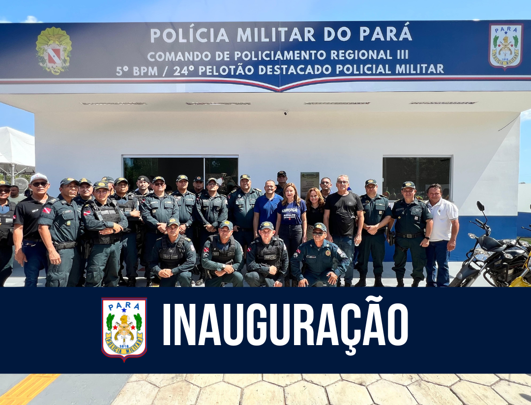 PM inaugura novas instalações de posto policial em Curuçá