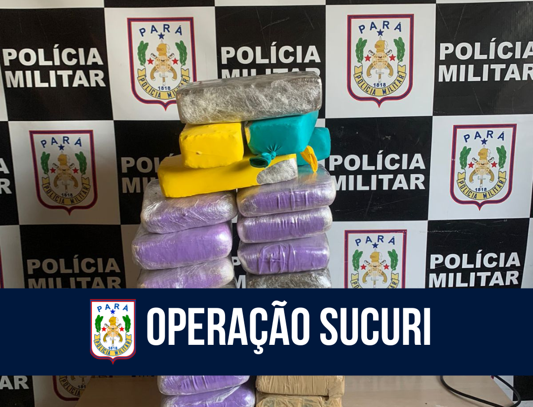 Operação Sucuri II: PMPA prende dupla com 22 kg de entorpecentes no Rio Amazonas