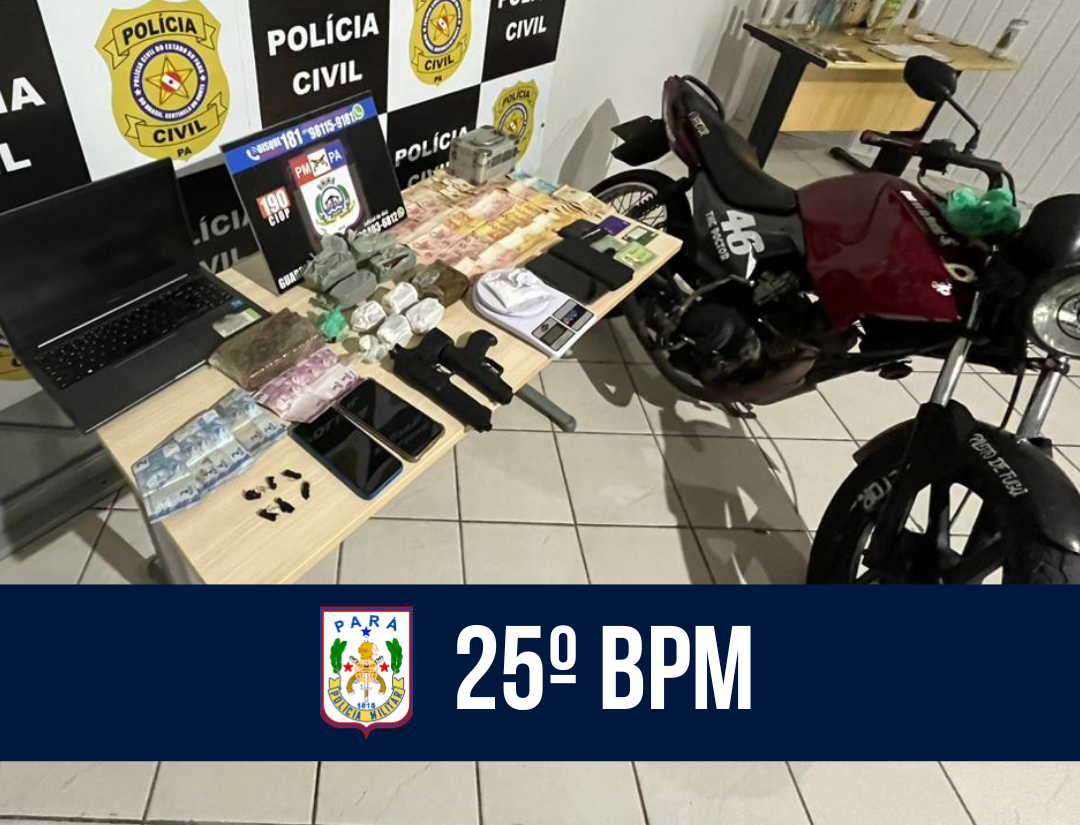 25º BPM realiza operação conjunta contra o tráfico de drogas em Mosqueiro