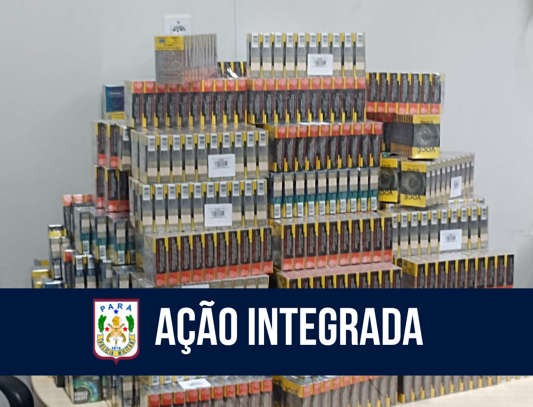 Em ação integrada, 1º BPM e ROTAM apreendem moto roubada e recuperam carga de cigarros avaliada em 30 mil reais