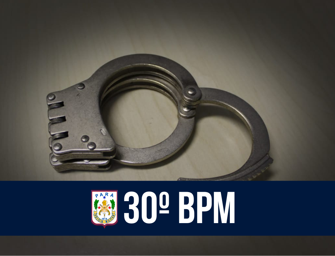 30° BPM localiza evadido do sistema penal e cumpre mandado de prisão em Ananindeua