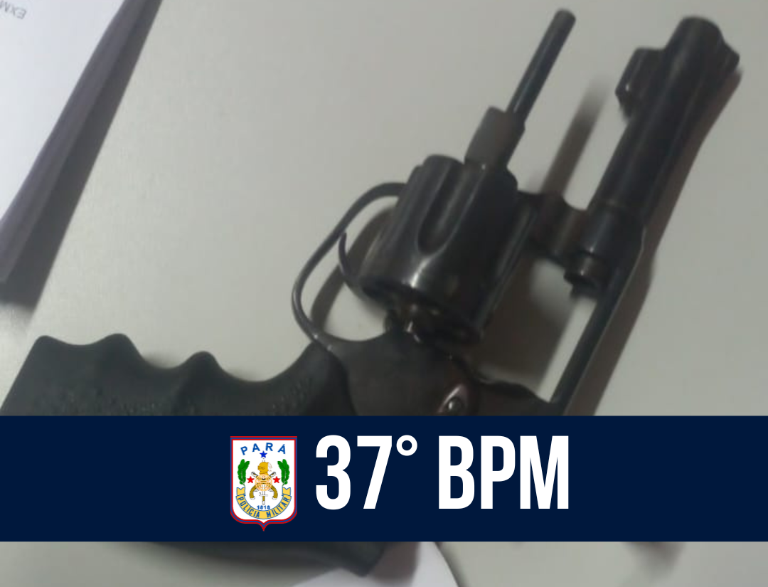 37°  BPM liberta reféns e apreende arma de fogo e munições, no bairro Guamá