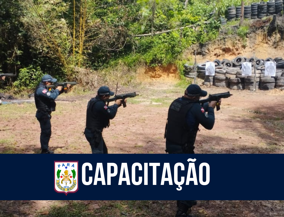 PMPA realiza capacitação e instrução de tiro para agentes do CPC I 