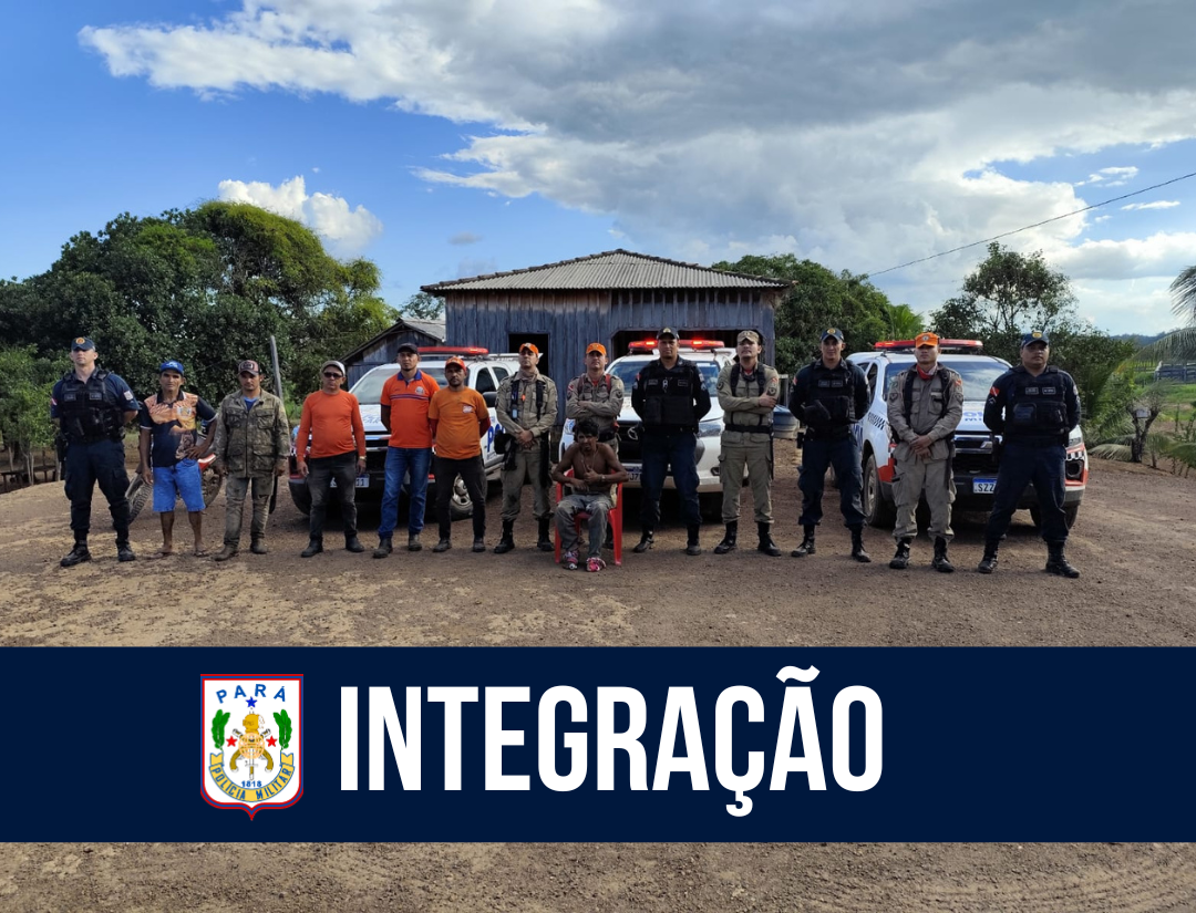 Integração: 18º BPM e CBM resgatam homem desaparecido em Monte Alegre
