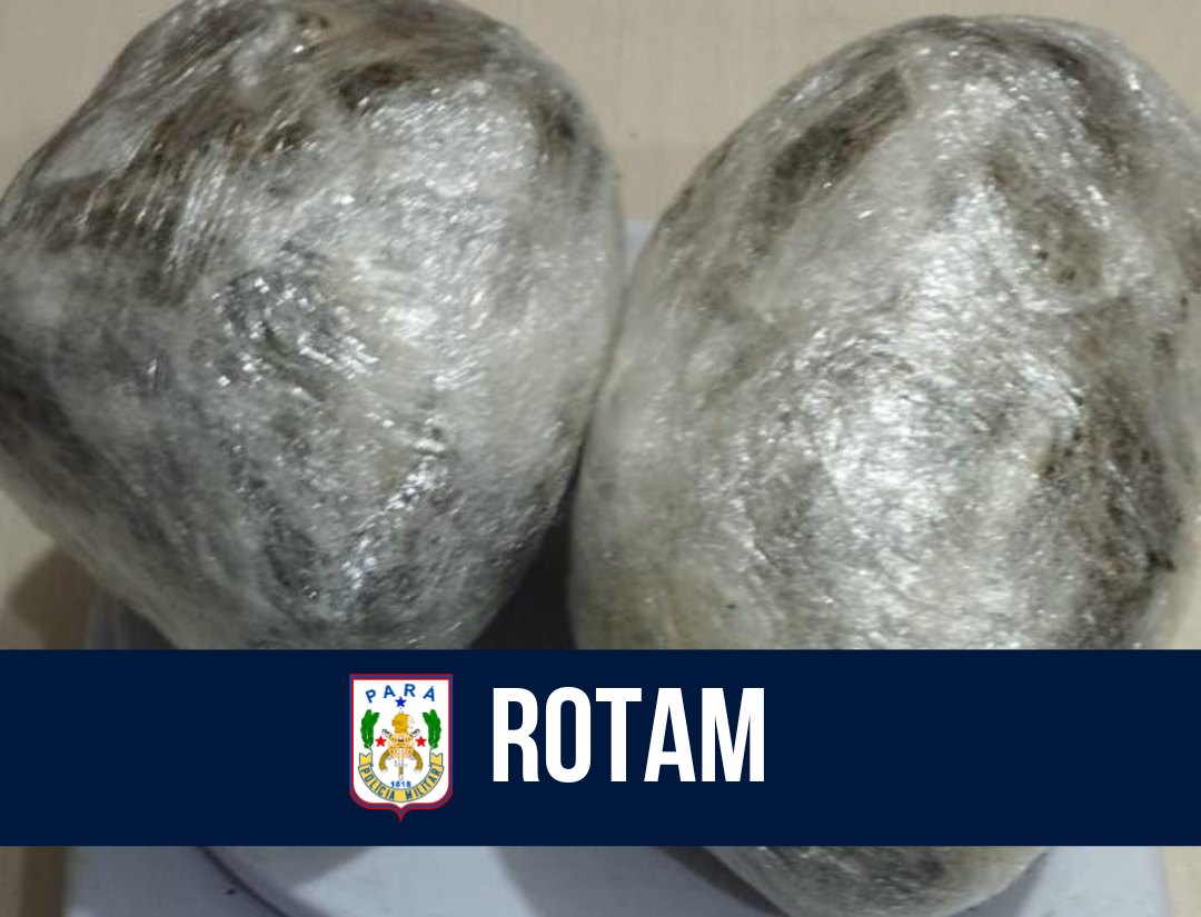 Ação da ROTAM resulta em apreensão de entorpecentes e prisão de suspeito