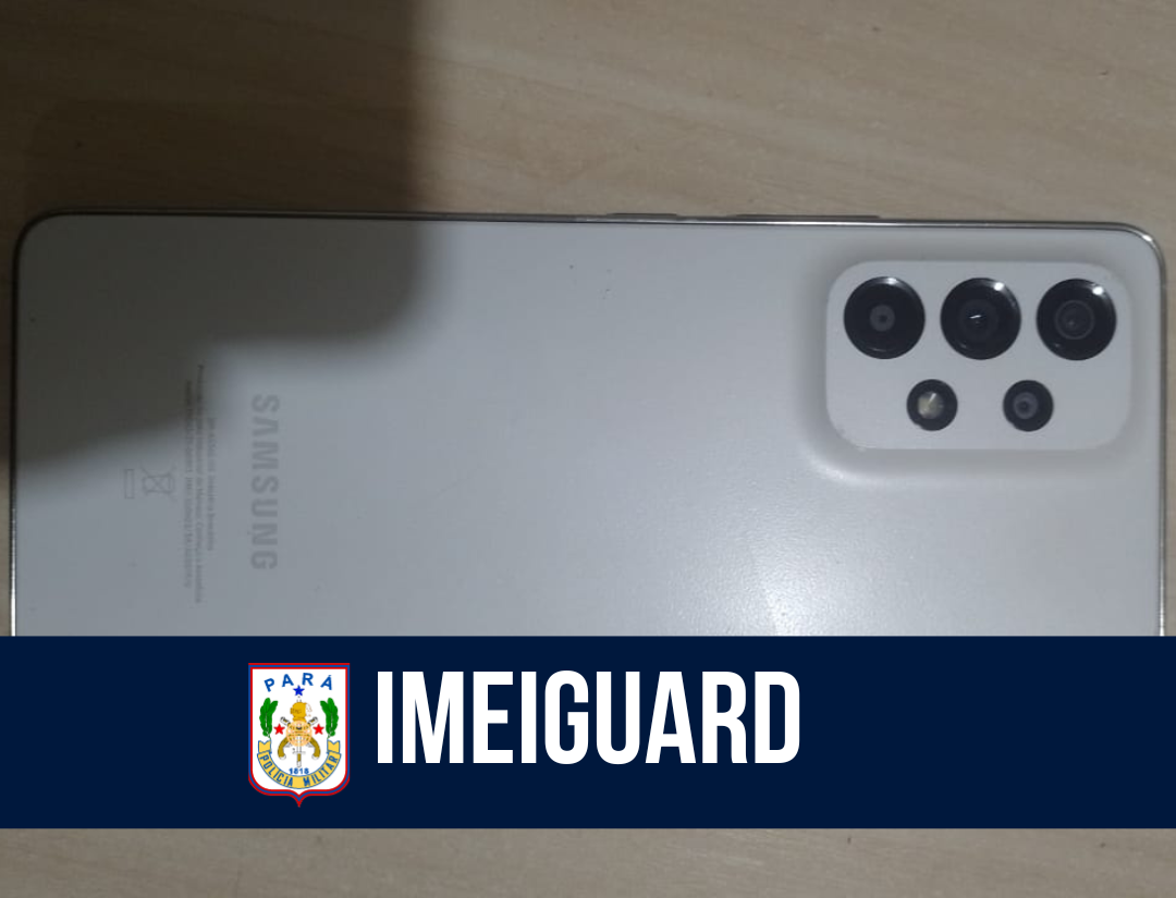 IMEIGUARD: 1° BME recupera aparelho celular no município de Marabá