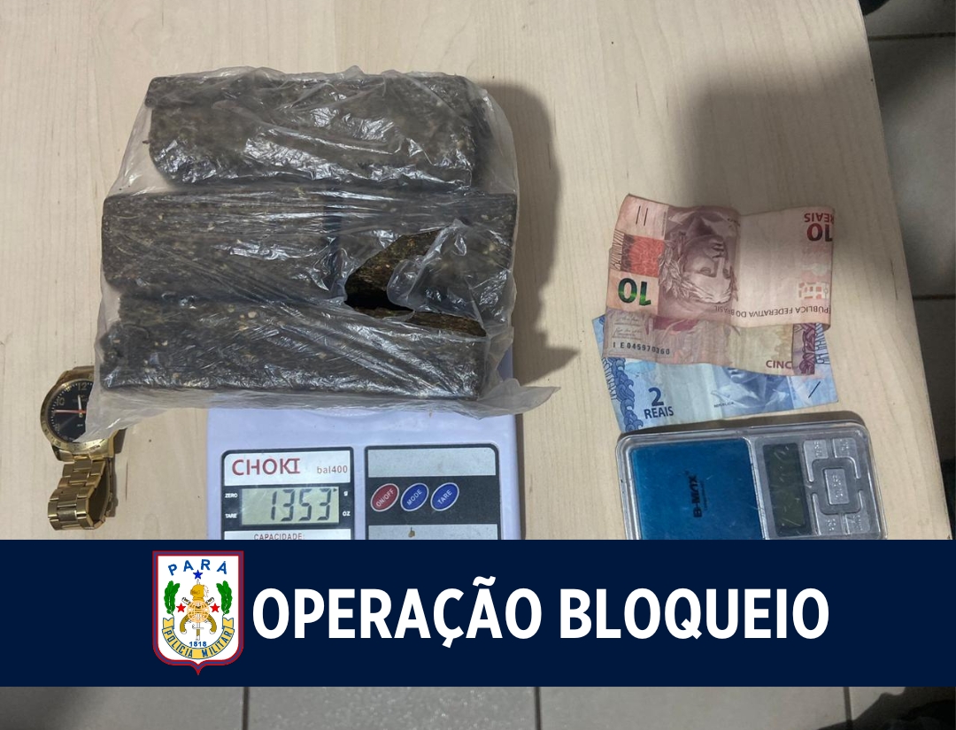 Dupla é presa por tráfico de entorpecentes em Tomé-Açu
