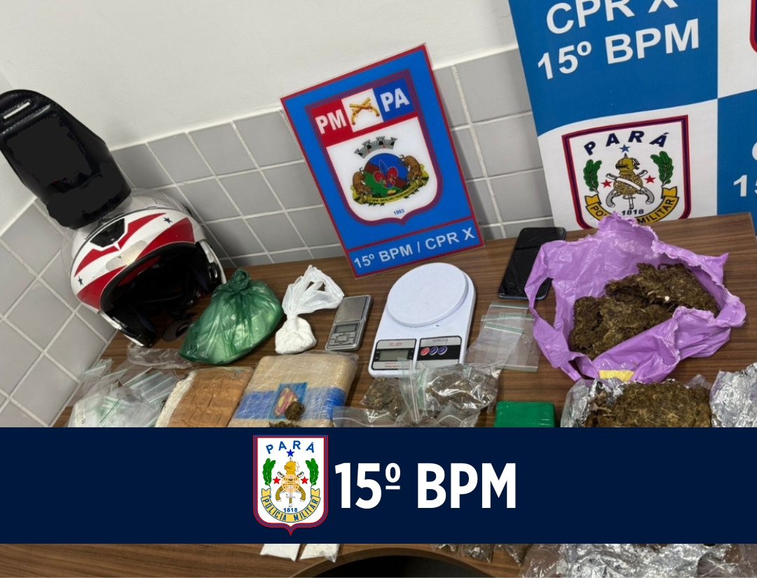 Homem é preso por tráfico de drogas durante operação da PM em Itaituba 