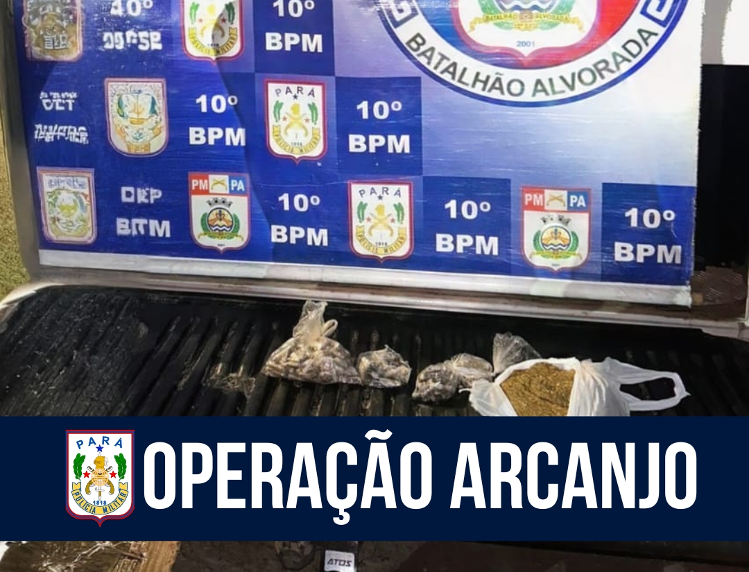 Foragido da Justiça é preso por tráfico de drogas em Icoaraci