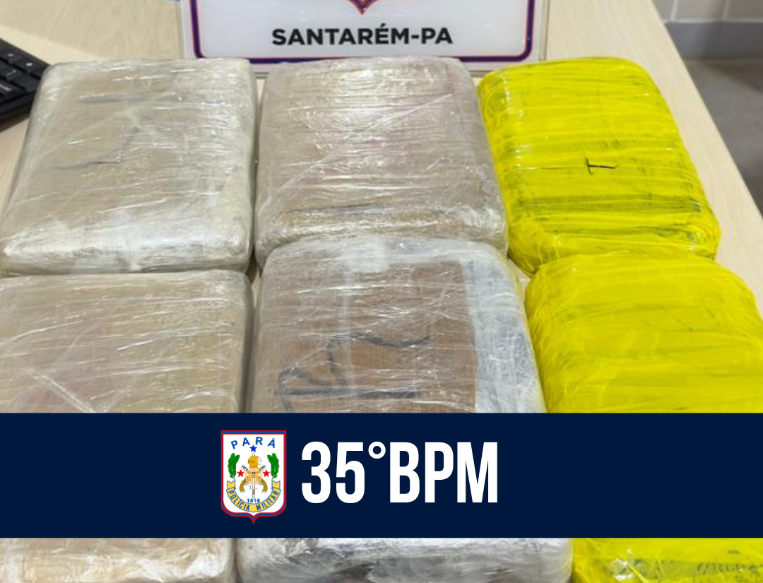 PMPA apreende mais de 6kg de drogas em Santarém