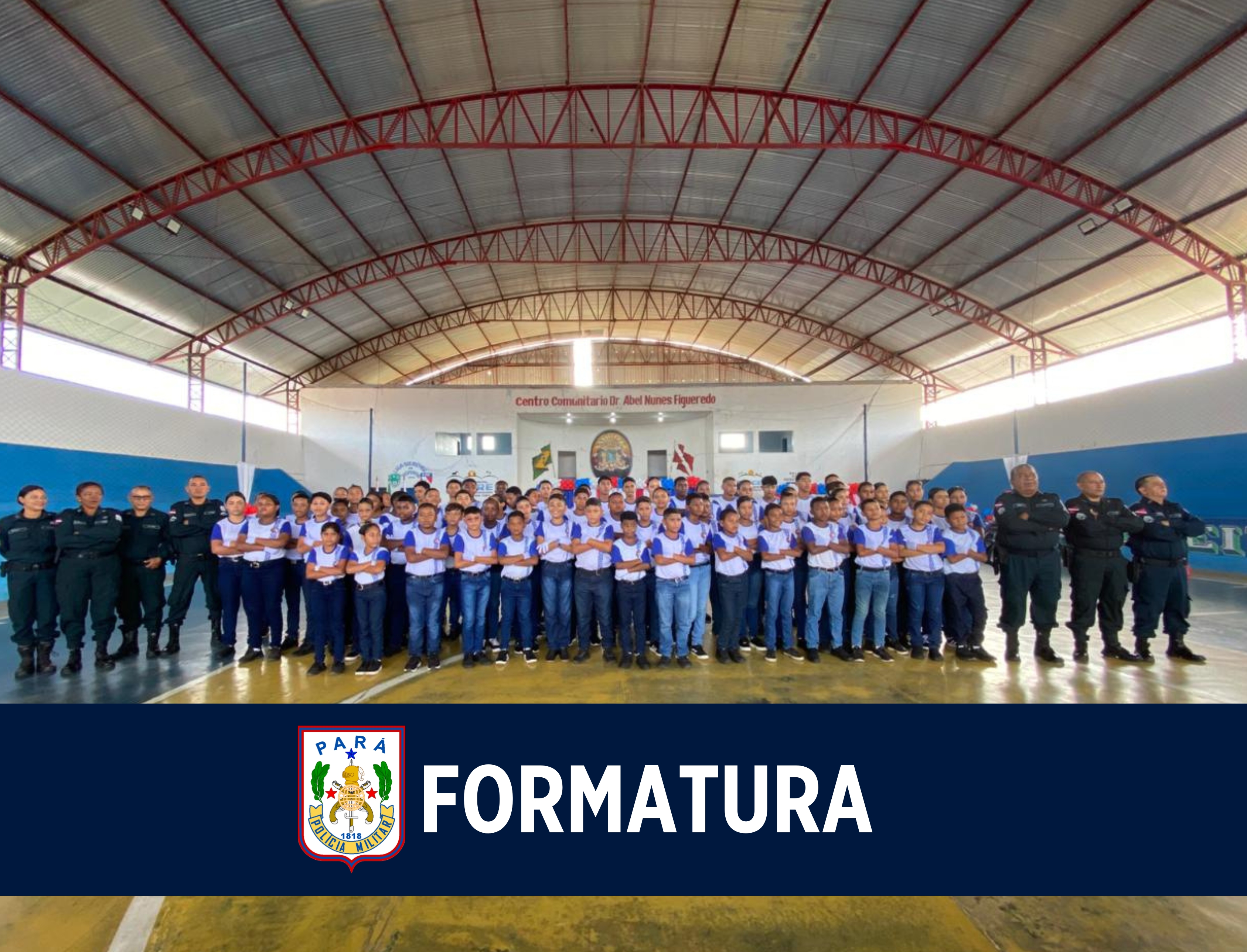 PMPA realiza formatura de 79 novos “Cidadãos PMZito” em Soure