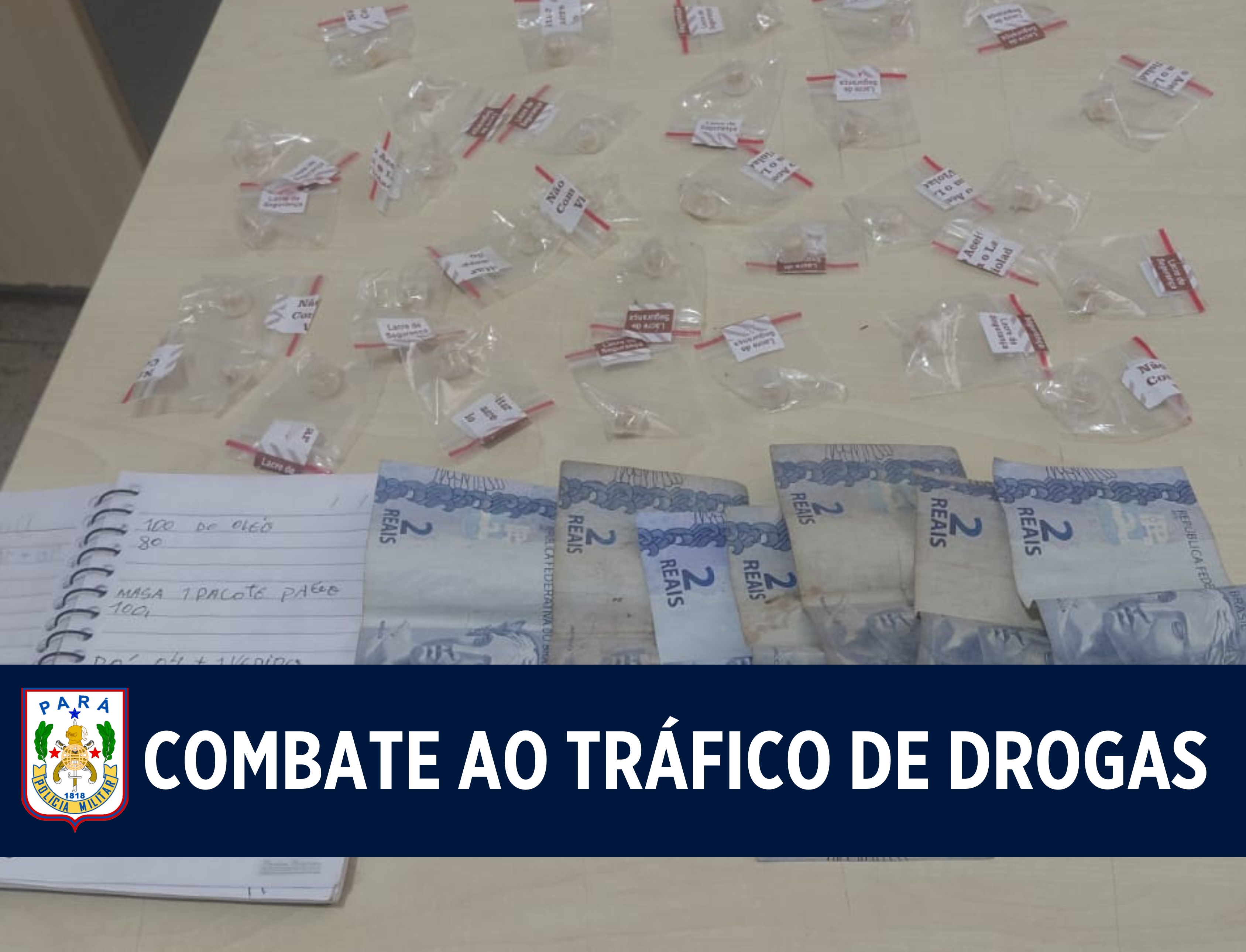 PM prende traficante de drogas em Icoaraci